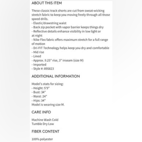 Nike Flex 3-Inch Inseam Running Shorts - Picture 4 of 4